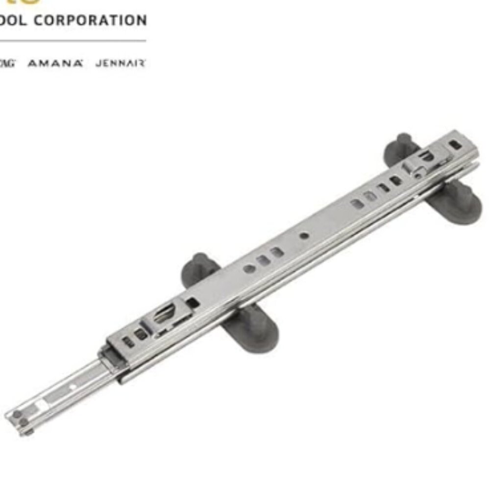 New Genuine OEM Whirlpool Dishwasher Right Dishrack Slide‎ Rail W11259786